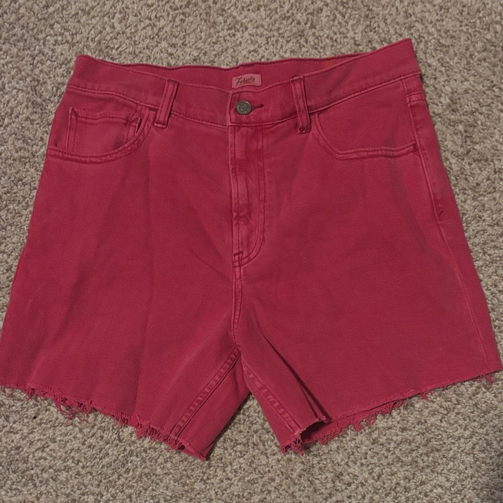 Faherty Women's High Waist Shorts